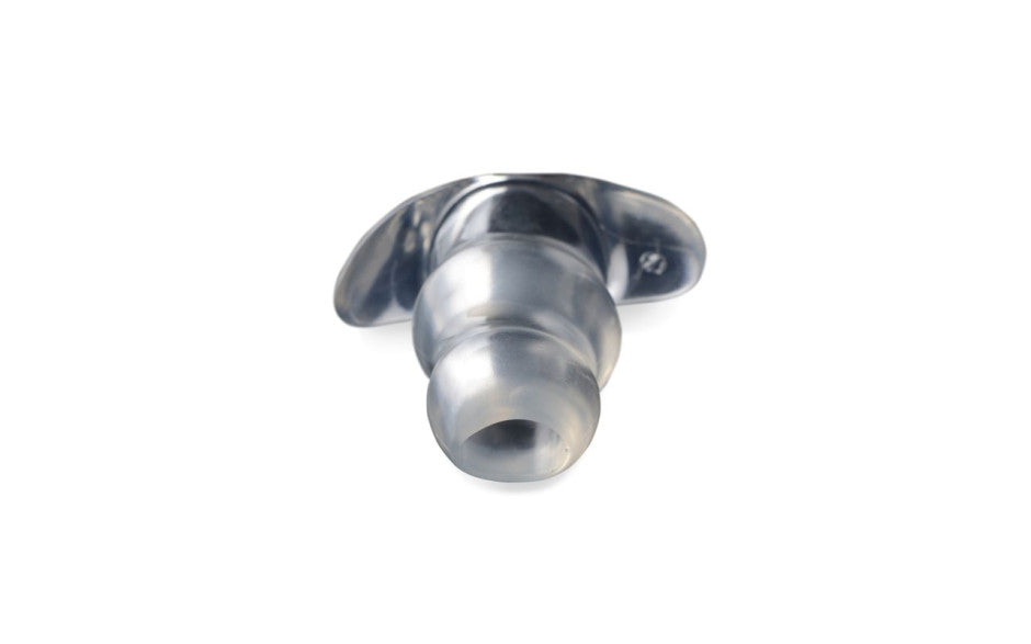 Clear View Hollow Anal Plug Large