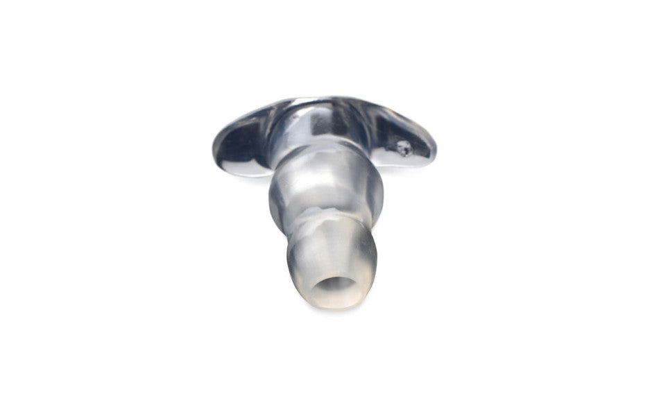 Clear View Hollow Anal Plug Medium