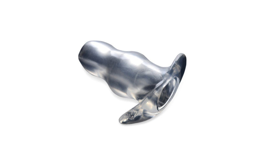 Clear View Hollow Anal Plug Medium