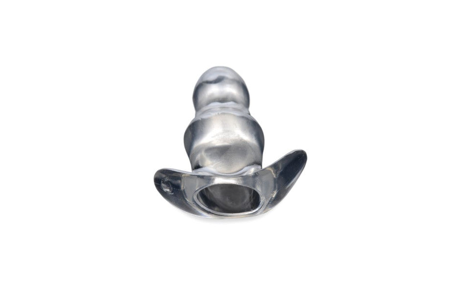 Clear View Hollow Anal Plug Small
