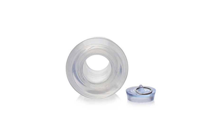 Ass Bung Clear Hollow Anal Dilator 4in X Large