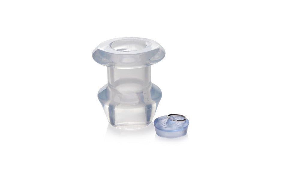 Ass Bung Clear Hollow Anal Dilator 4in X Large