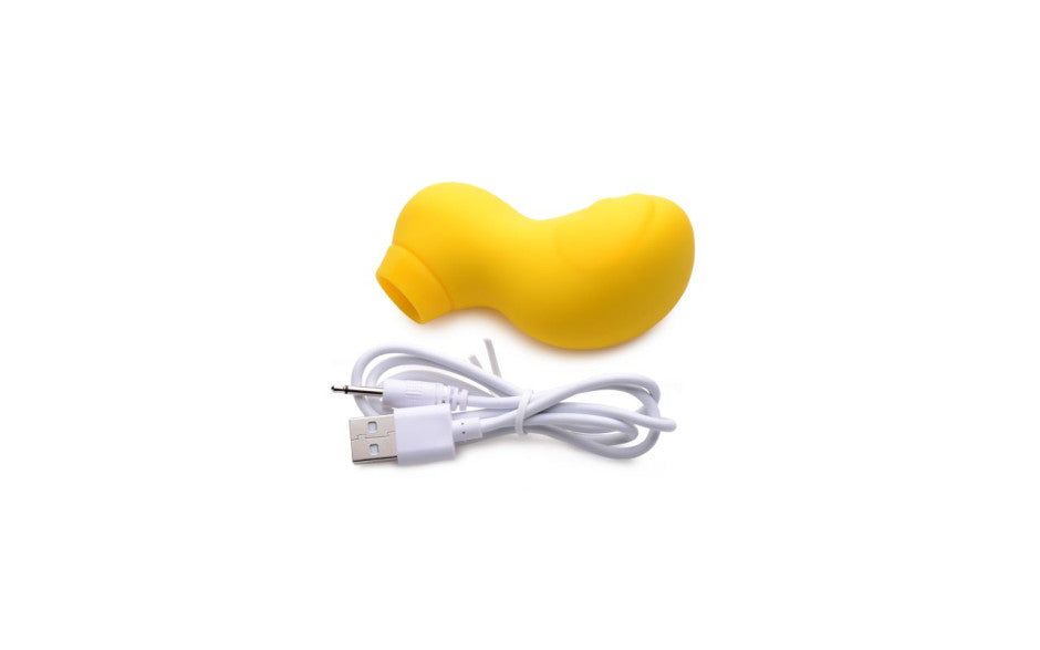 Sucky Ducky Silicone Clitoral Stimulator Yellow