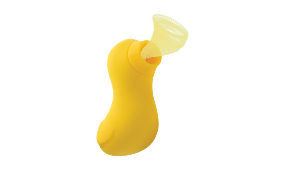 Sucky Ducky Silicone Clitoral Stimulator Yellow