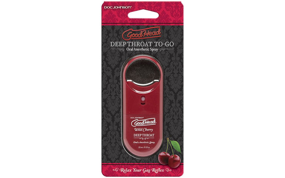 GoodHead To-Go Deep Throat Spray Wild Cherry 9ml