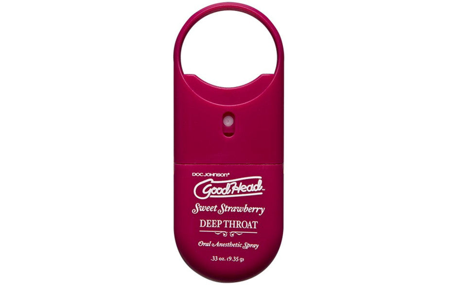 GoodHead To-Go Deep Throat Spray Sweet Strawberry 9ml