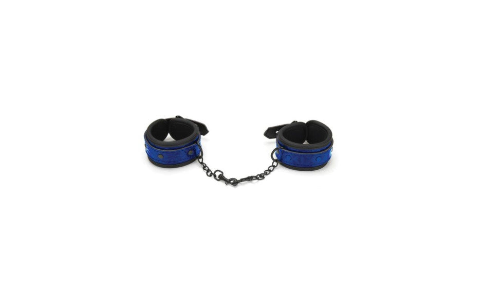 Whip Smart Diamond Handcuff Blue