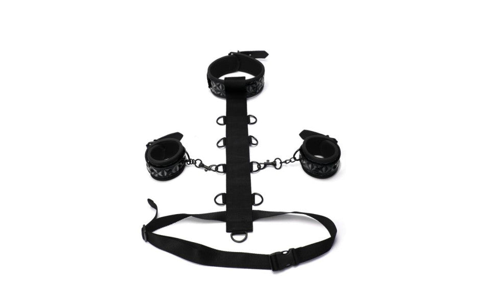 Whip Smart Diamond Body Restraint 3 Pc Set Black
