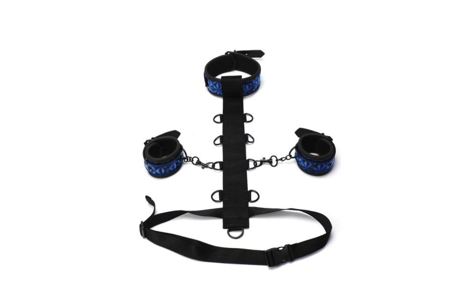 Whip Smart Diamond Body Restraint 3 Pc Set Blue