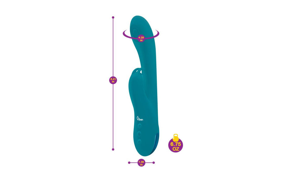 Viben Razzle Rechargeable Thumping Rabbit Ocean