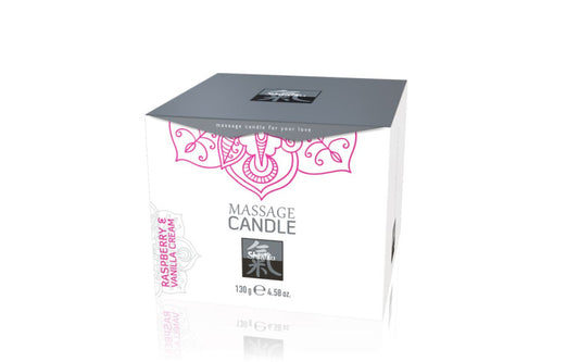 Shiatsu Massage Candle Raspberry Vanilla