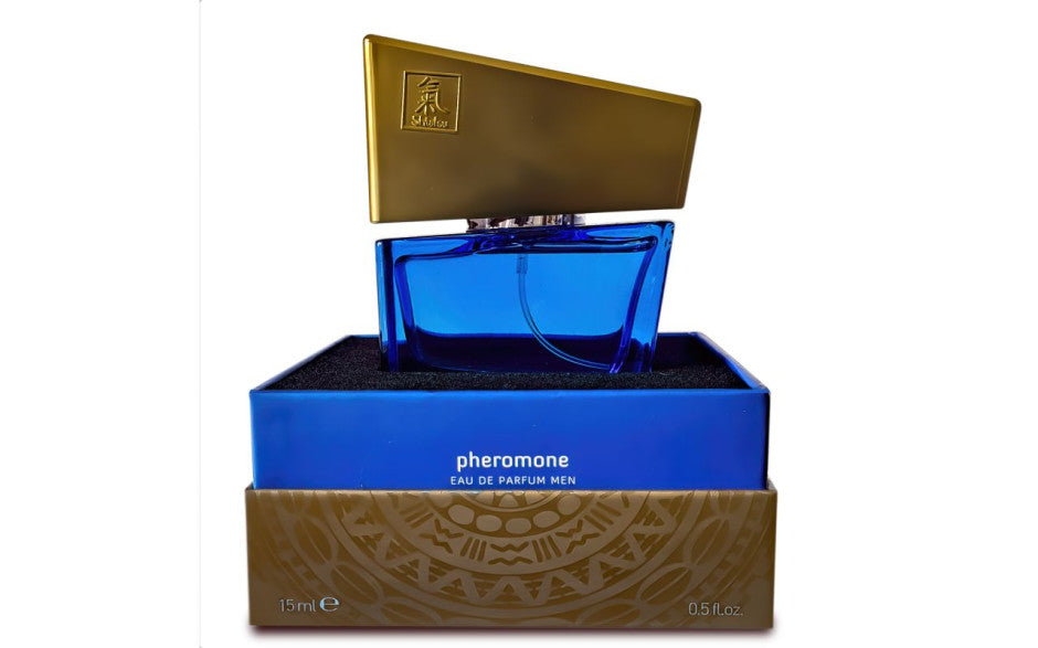 Shiatsu Pheromone Fragrance Man Dark Blue 15ml