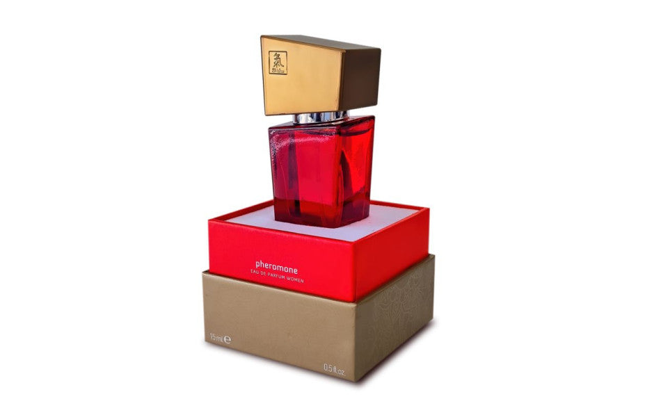 Shiatsu Pheromone Fragrance Woman Red 15ml