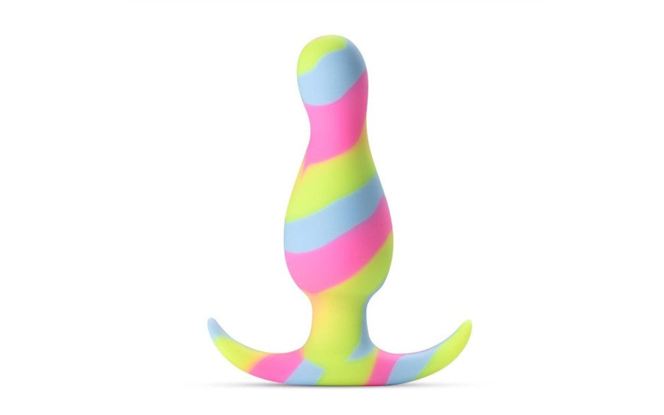 Avant Kaleido Lime Silicone Butt Plug