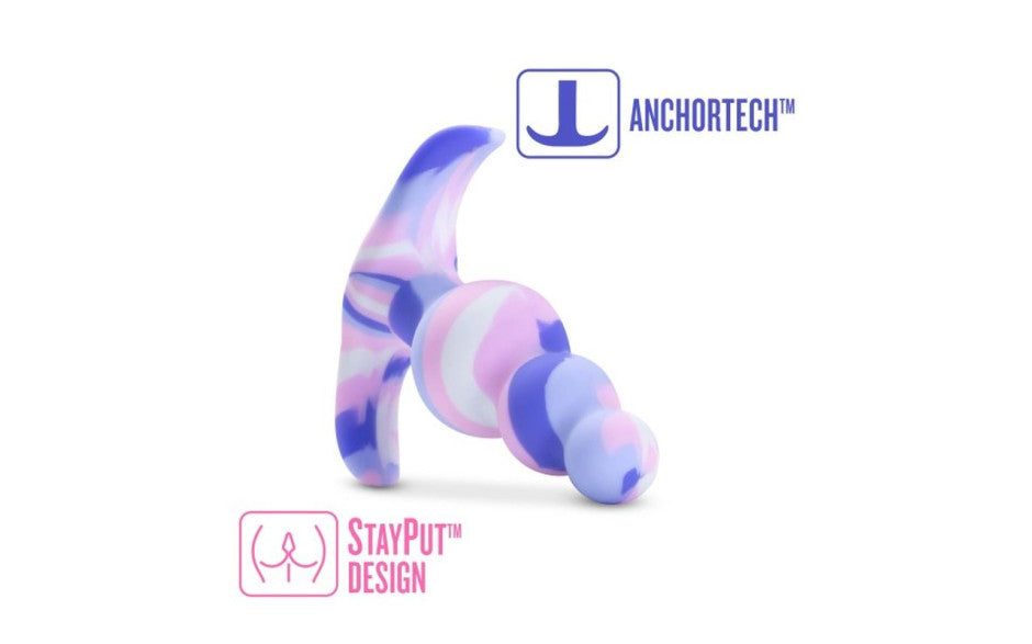 Avant Twilight Blue Silicone Butt Plug