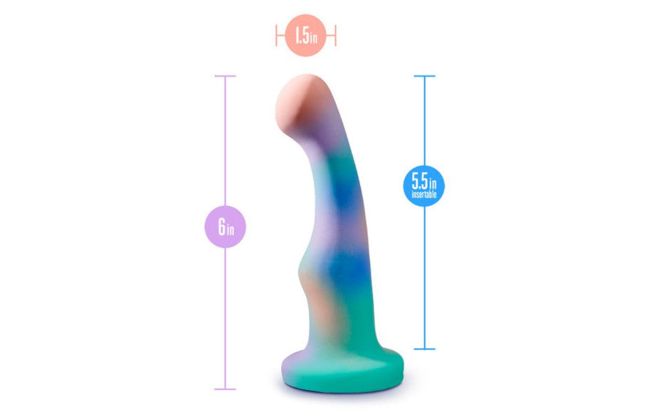 Avant Opal Dreams Aqua Silicone Dildo