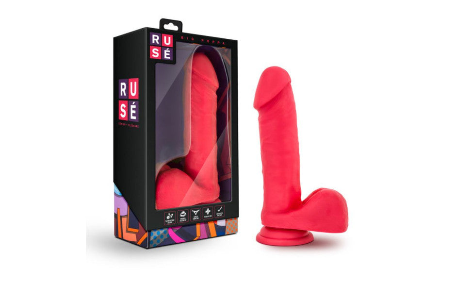 Ruse Big Poppa Cerise Dildo