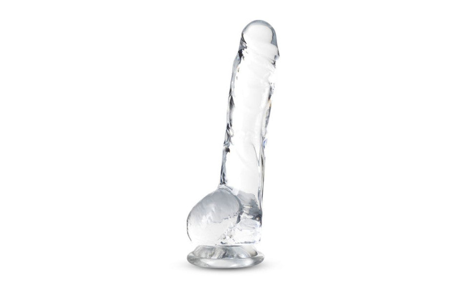 Naturally Yours 8" Crystaline Dildo Diamond