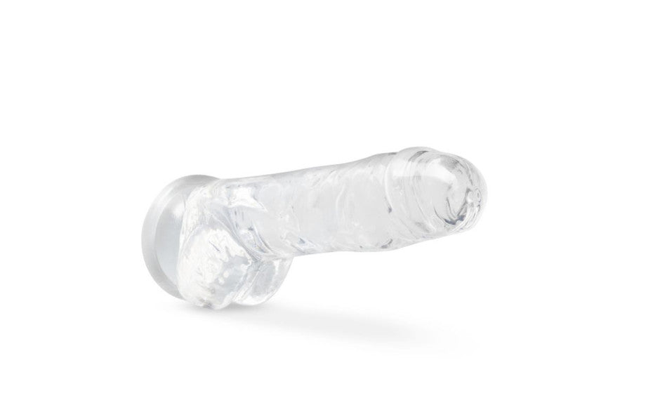 Naturally Yours 8" Crystaline Dildo Diamond