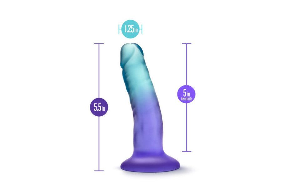B Yours Morning Dew 5in Dildo Sapphire