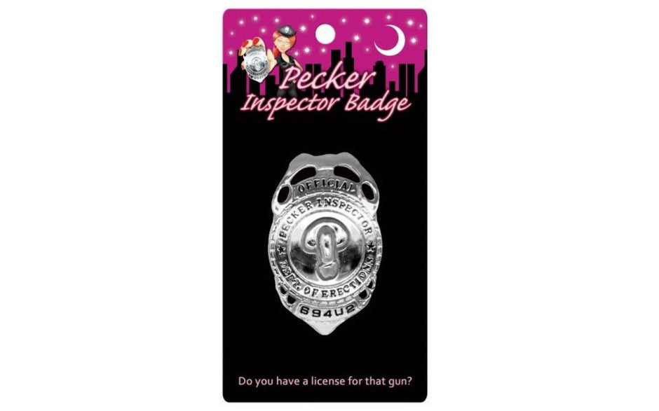 Pecker Inspector Badge