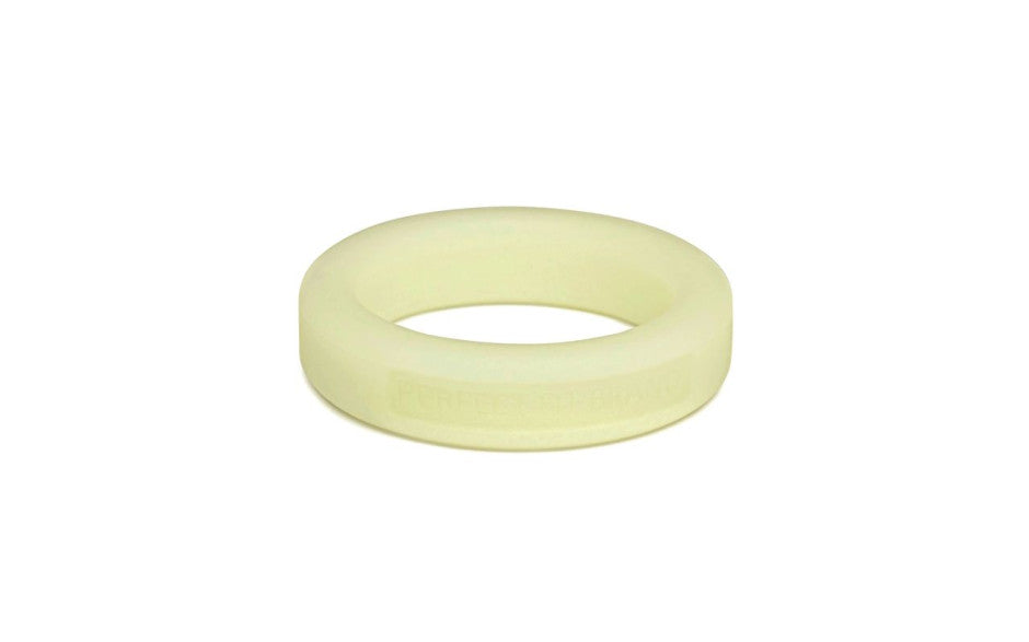Classic Silicone Medium Stretch Penis Ring 36mm Glow In The Dark