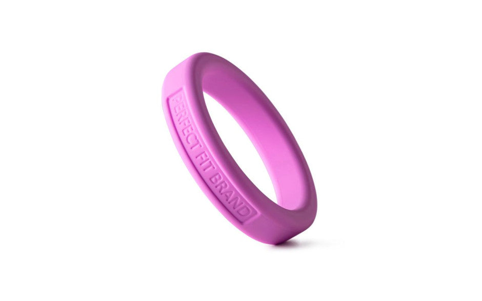 Classic Silicone Medium Stretch Penis Ring 44mm Pink