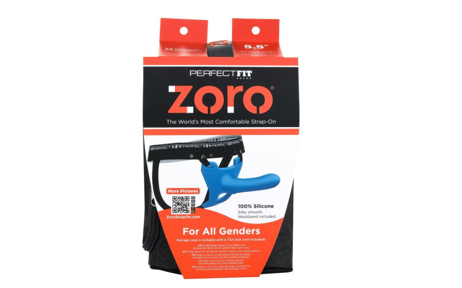 Zoro Strap-On 5.5in Blue