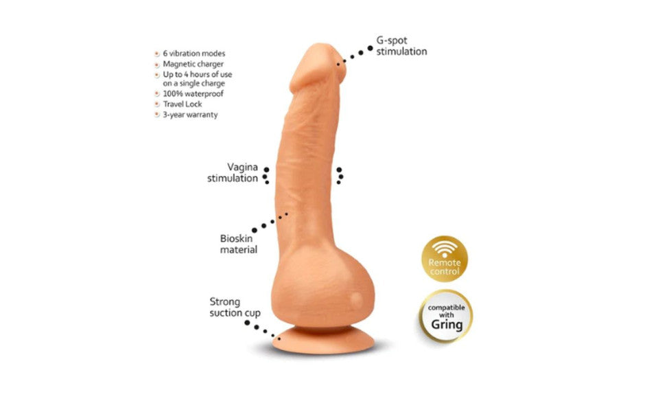 Greal MINI Flesh w Suction Cup