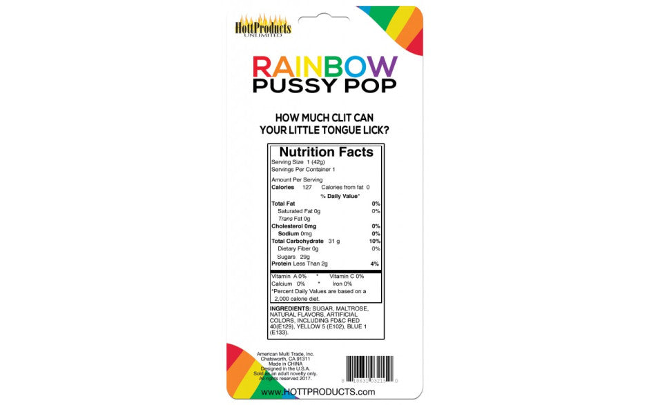 Rainbow Pussy Pop