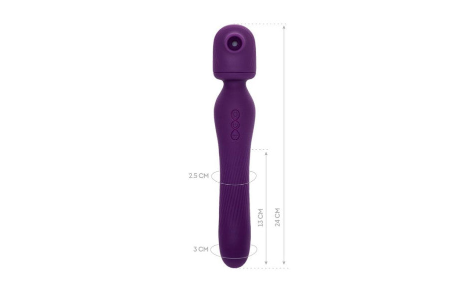 JOS Kisom 2 In 1 Wand Stimulator