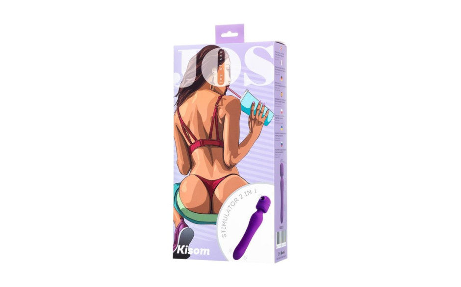 JOS Kisom 2 In 1 Wand Stimulator
