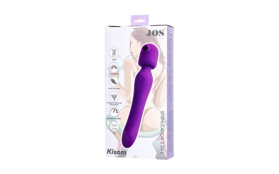 JOS Kisom 2 In 1 Wand Stimulator