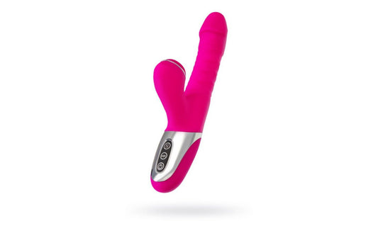 JOS To-Frolly Thrusting and Sucking Vibrator