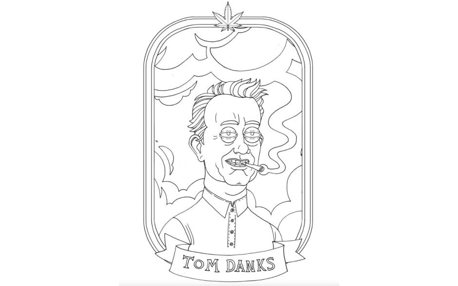 High AF Colouring Book