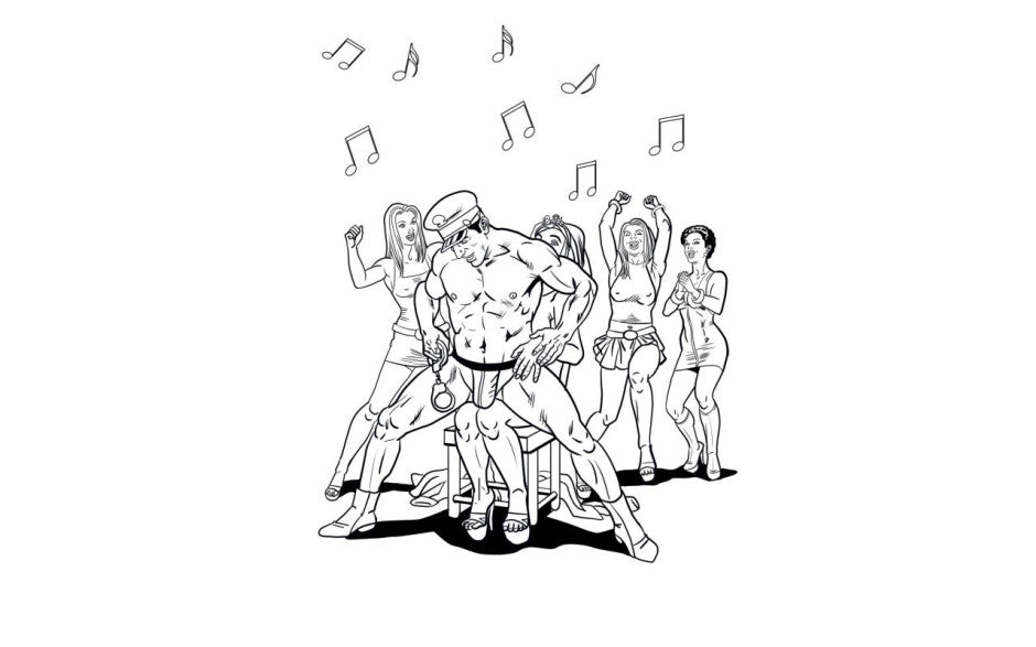 Bachelorette Party Colouring Book