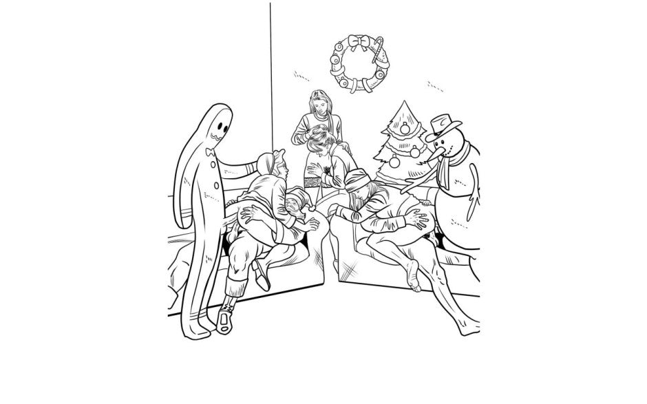 The Dirtiest Christmas Colouring Book Ever