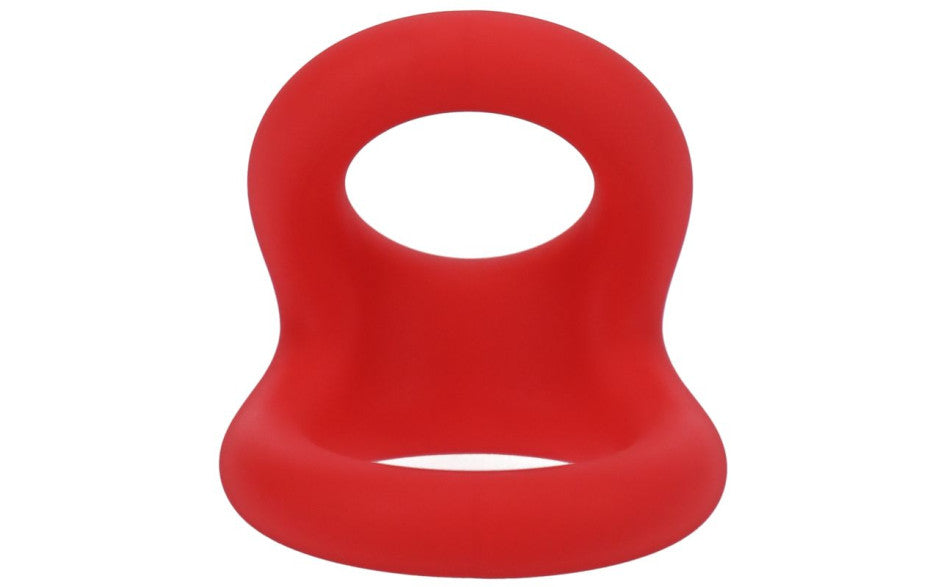 Uplift Silicone Cock Ring Crimson