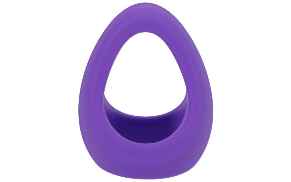 Stirrup Silicone Cock Ring Lilac