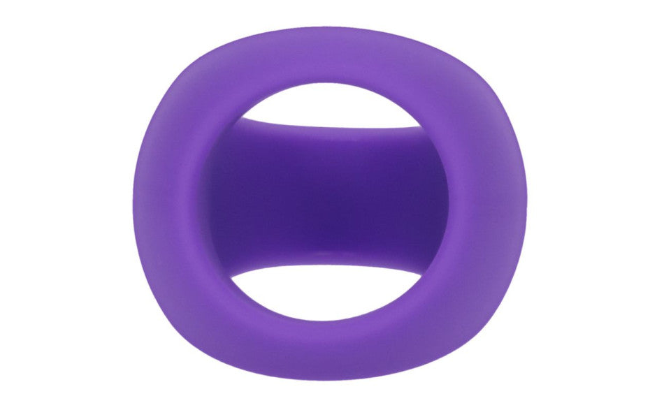 Stirrup Silicone Cock Ring Lilac