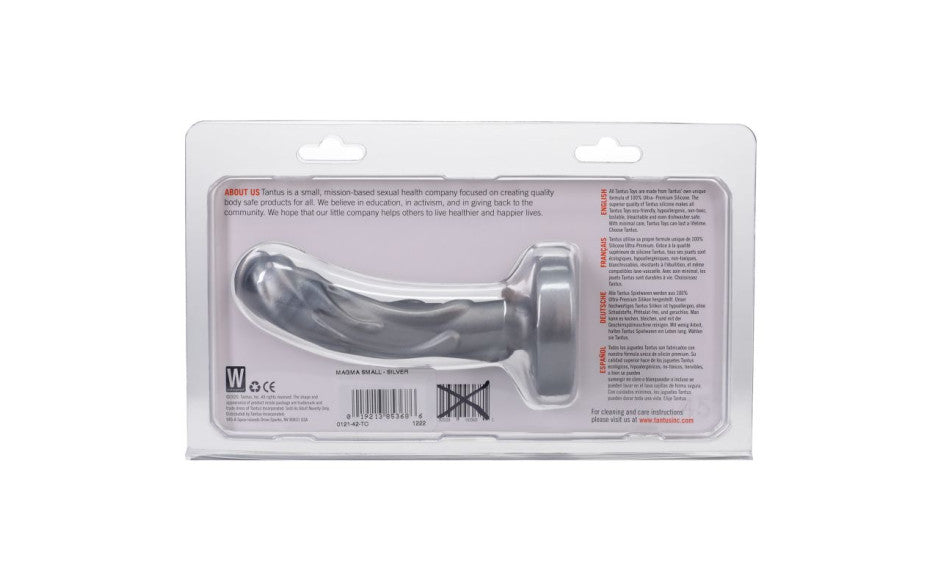 Mini Magma Dildo Silver