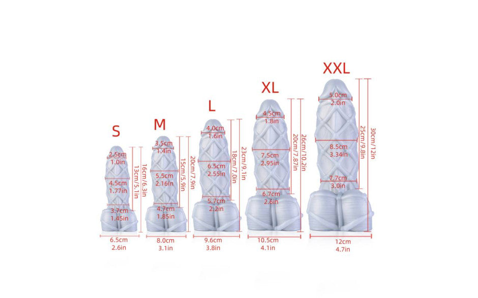 Fetishique Liquid Silicone Dildo Medium