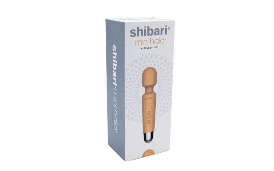 Shibari Mini Wand Halo 20X Peach