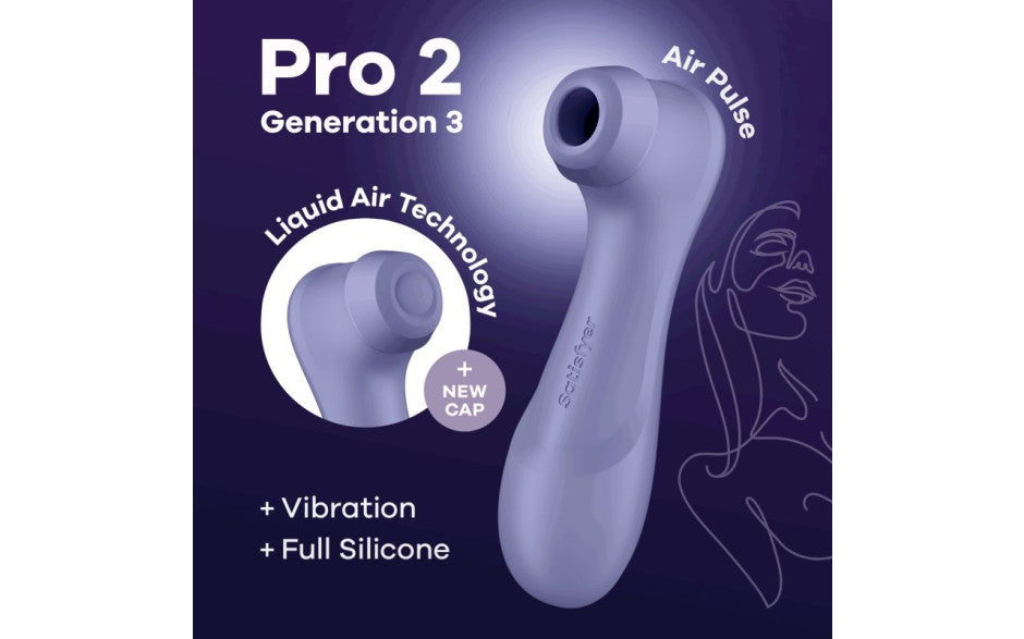 Satisfyer Pro 2 Gen 3 Clitoral Stimulator Lilac