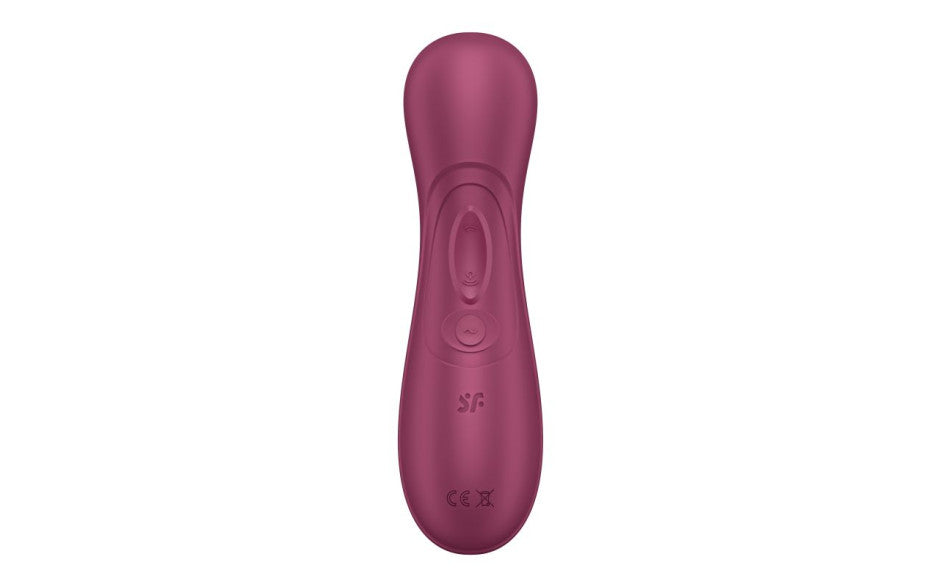 Satisfyer Pro 2 Gen 3 App Control Clitoral Stimulator Wine Red