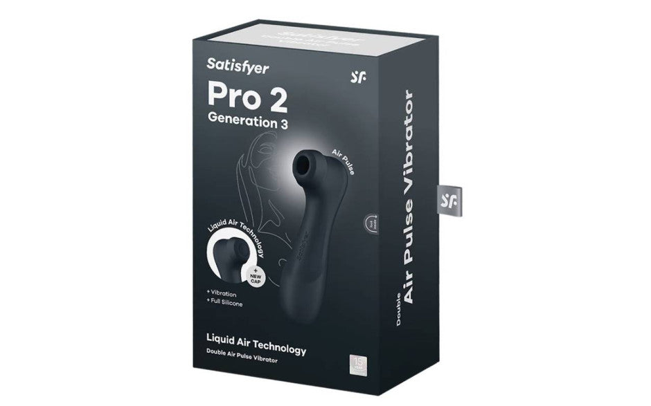 Satisfyer Pro 2 Gen 3 Clitoral Stimulator Black