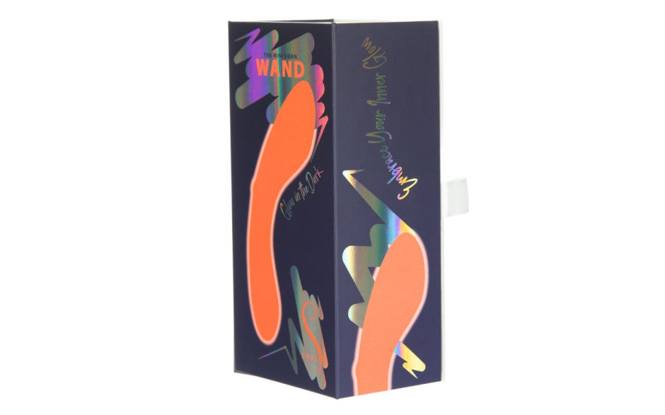 The Mini Swan Wand Glow Orange