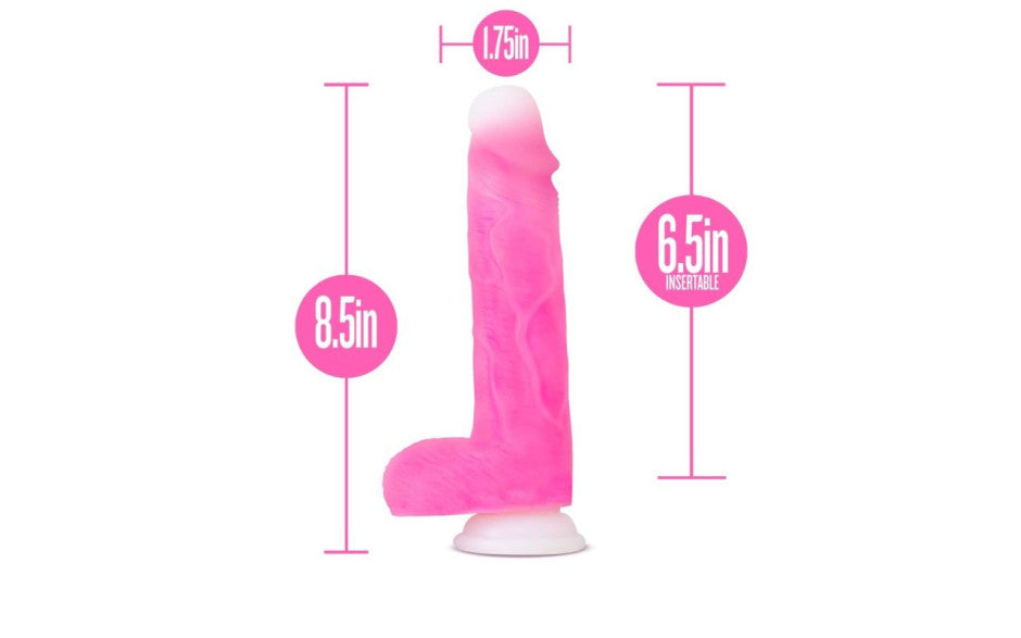 Neo Elite Roxy 8in Gyrating Dildo Pink