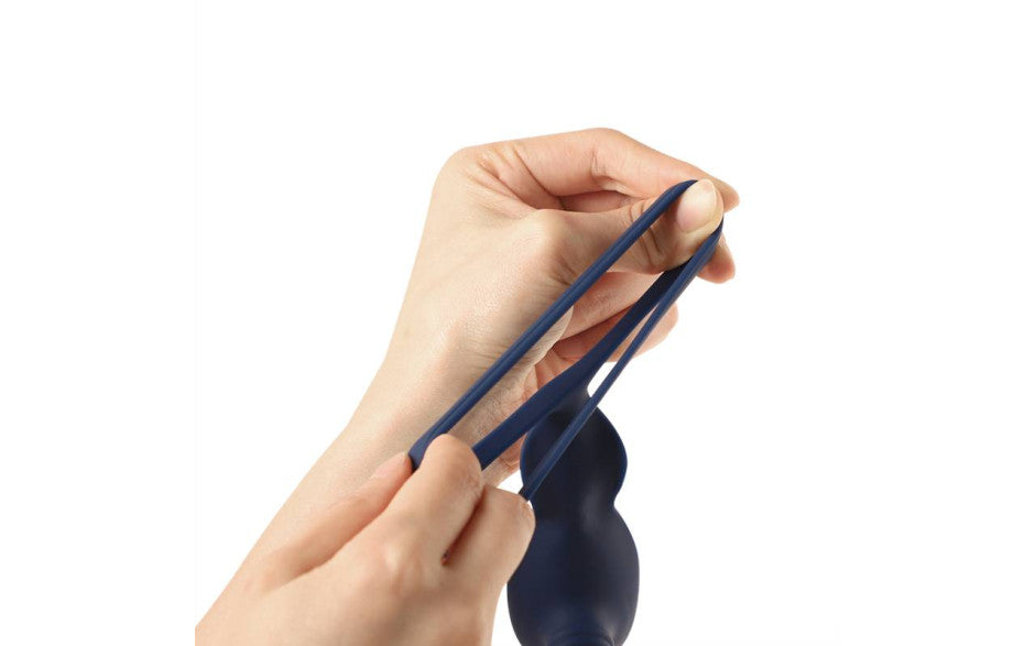 VibraDuo Vibrating Anal Probe and Perineum Stim with Cockring