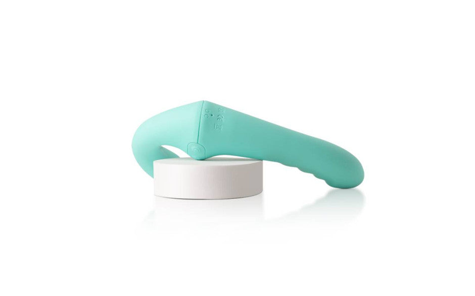 VibraTwin Rechargeable Come Hither Strapless Strap On with Remote